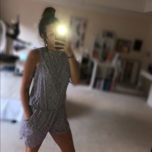 multi-colored GAP romper